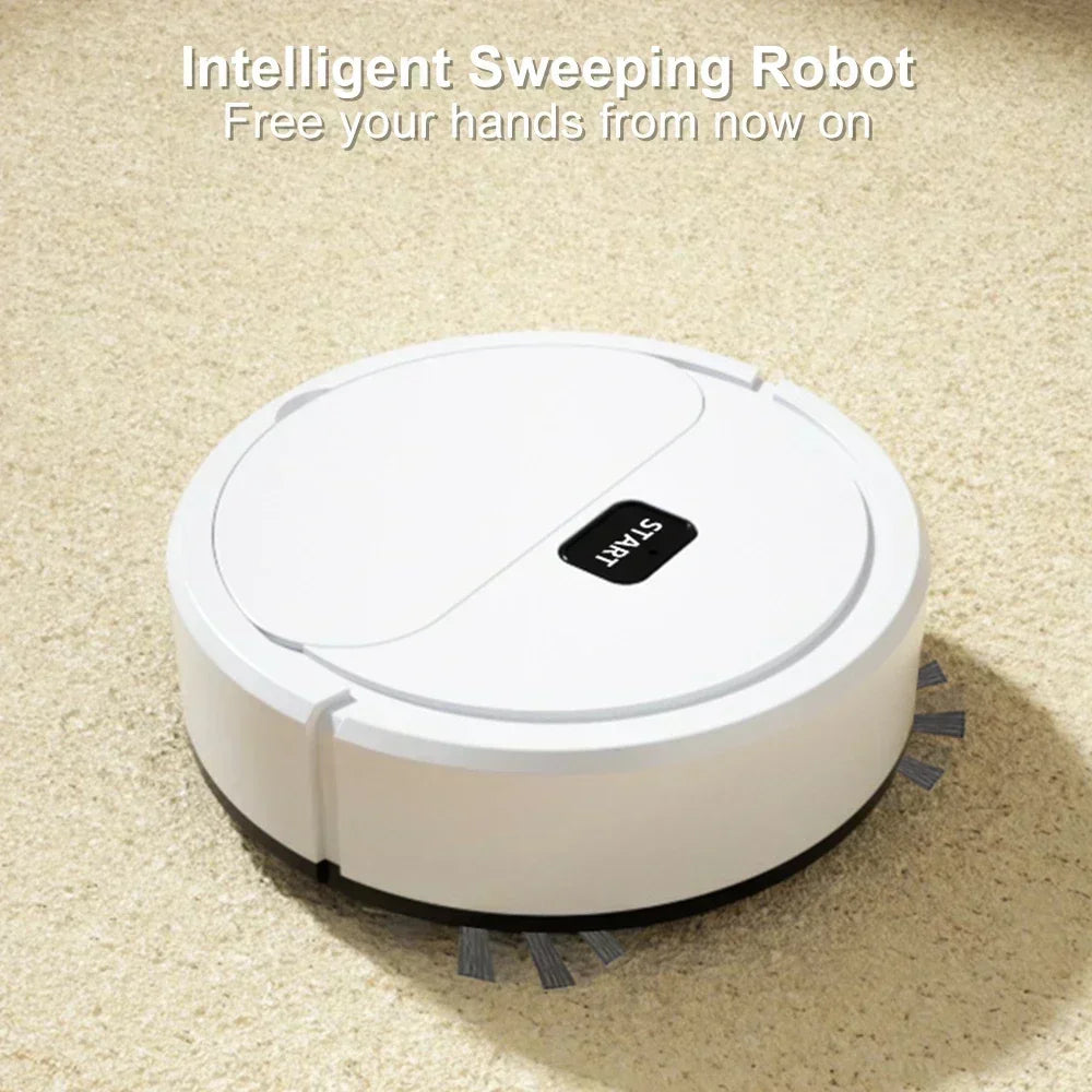 2025 Fully Automatic Sweep Vacuum Cleaner Sweeping Robot Mopping The Floor Mini Cleaner Home Use Lazybones Intelligent 3 In1 Sweeper