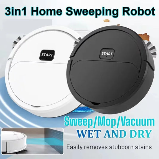 2025 Fully Automatic Sweep Vacuum Cleaner Sweeping Robot Mopping The Floor Mini Cleaner Home Use Lazybones Intelligent 3 In1 Sweeper