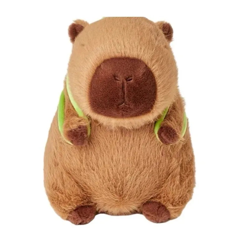 Capybara Plush Keychain Cute Bag Pendant Creatuve Fluffty Animals Keyring Kawaii Stuffed Doll Keychains Birthday Gift 2024 Trend