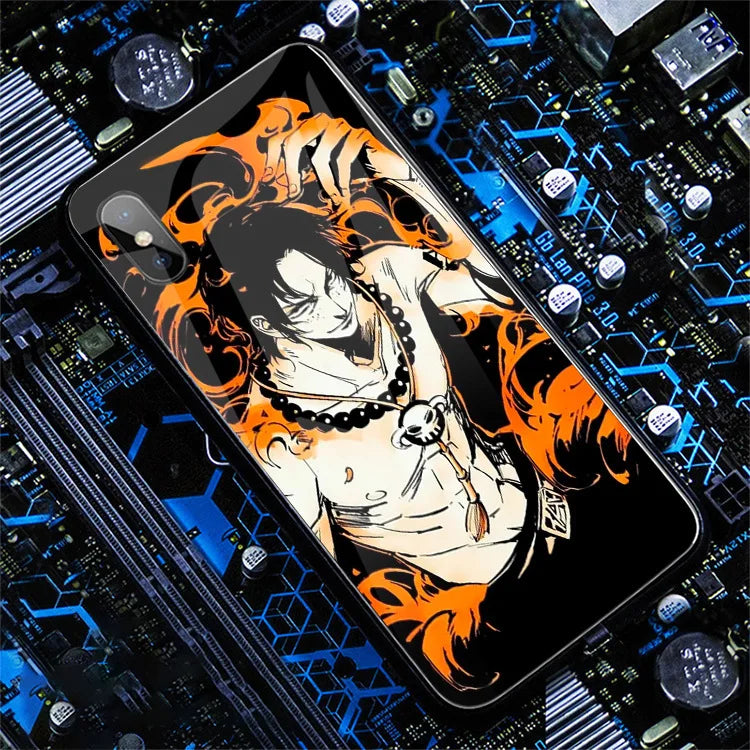 Dragon Ball LED Flash Music Light Up Phone Case For IPhone 13 12 11 Pro Max 7 8 Plus X XR Figure Son Goku Vegeta Phonecase Gifts